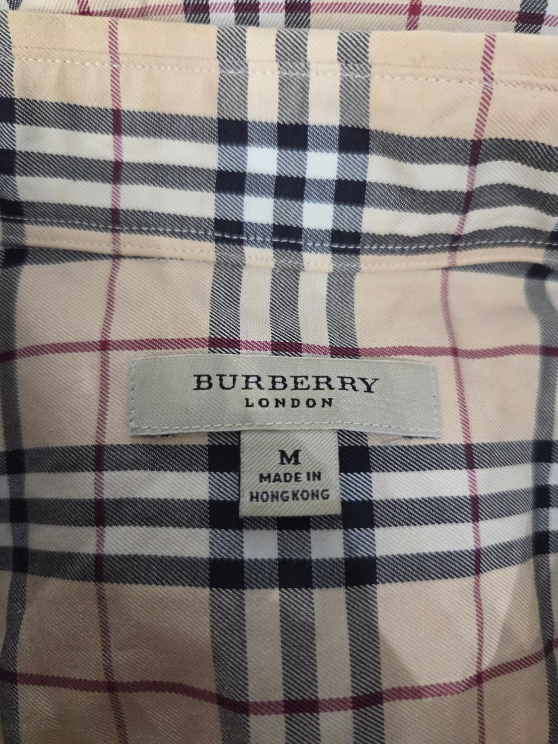 BURBERRY LONDON 버버리 런던 노바체크 긴팔 셔츠 상품이미지7