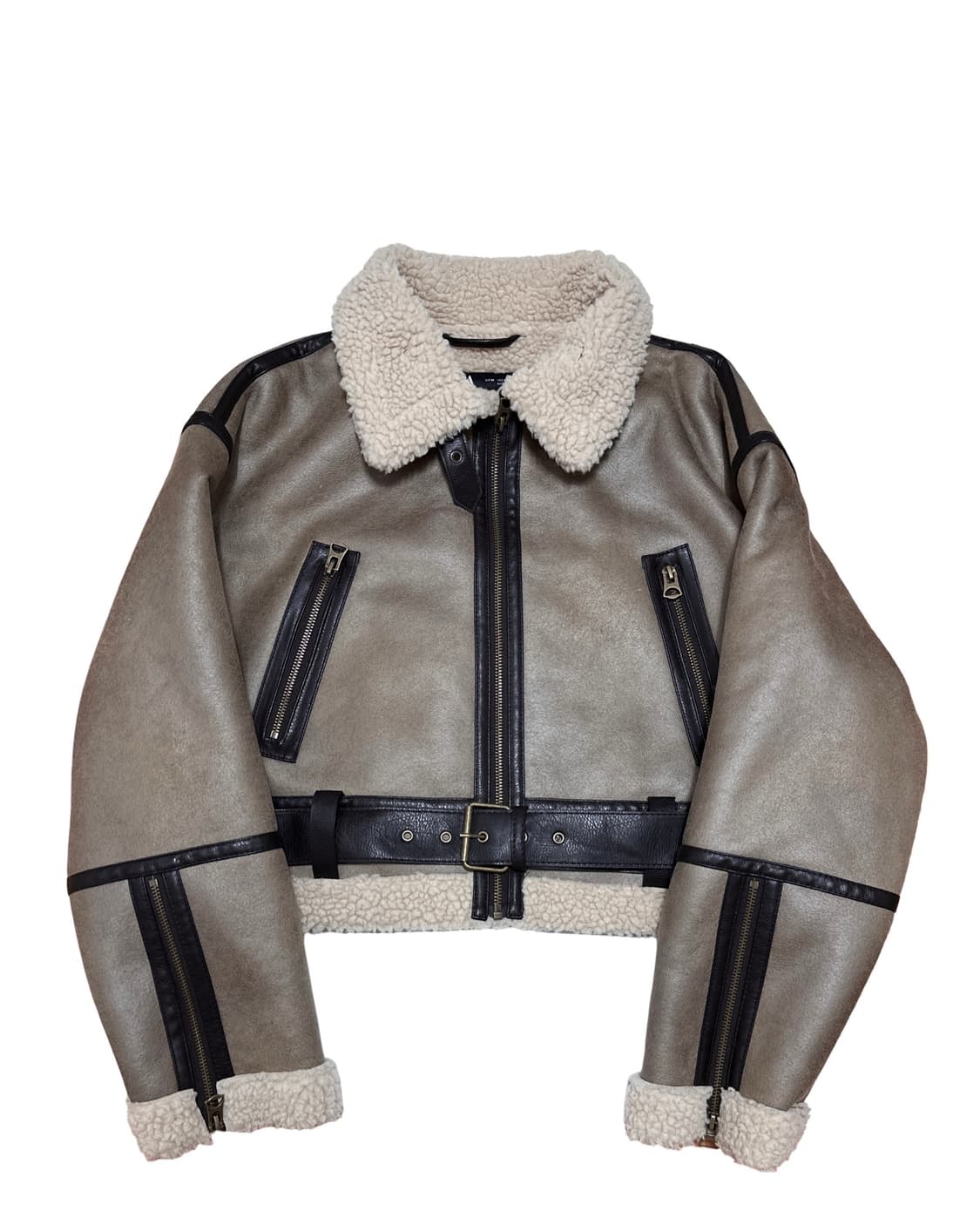 ZARA 자라 무스탕 자켓 상품이미지1