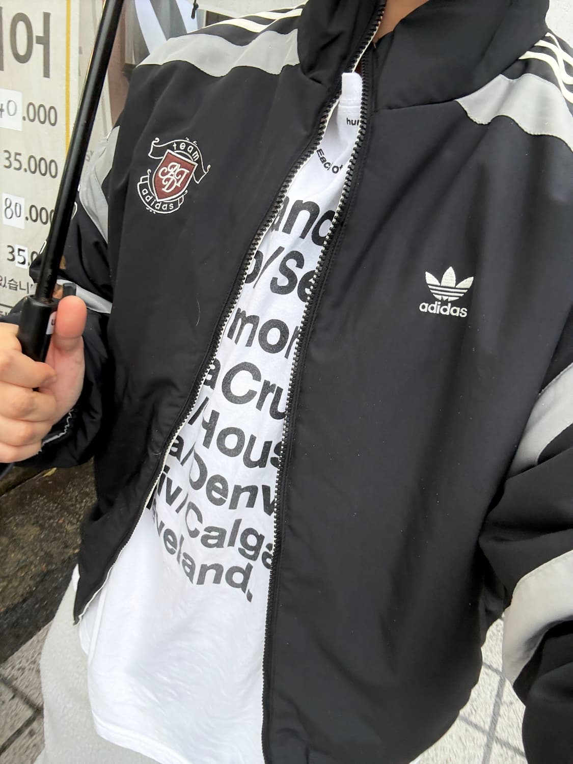 플리마켓🔥 아디다스 리버시블 양면 패딩 자켓 상품이미지1