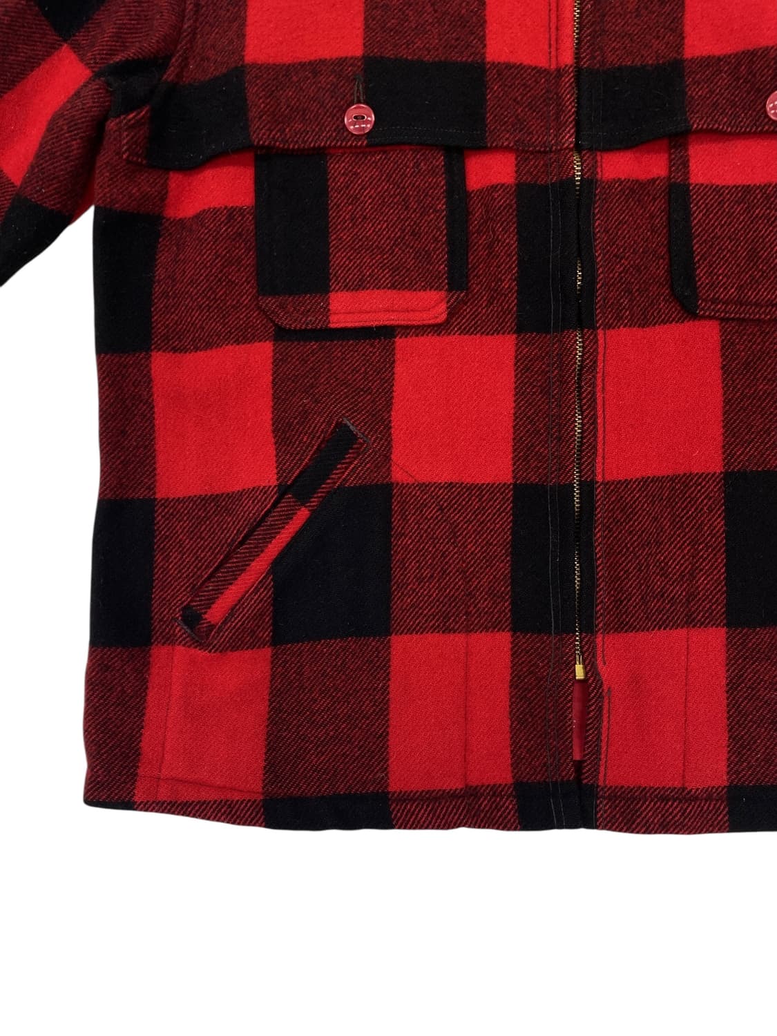 70's 울리치 버팔로 체크 크루저 자켓 상품이미지4