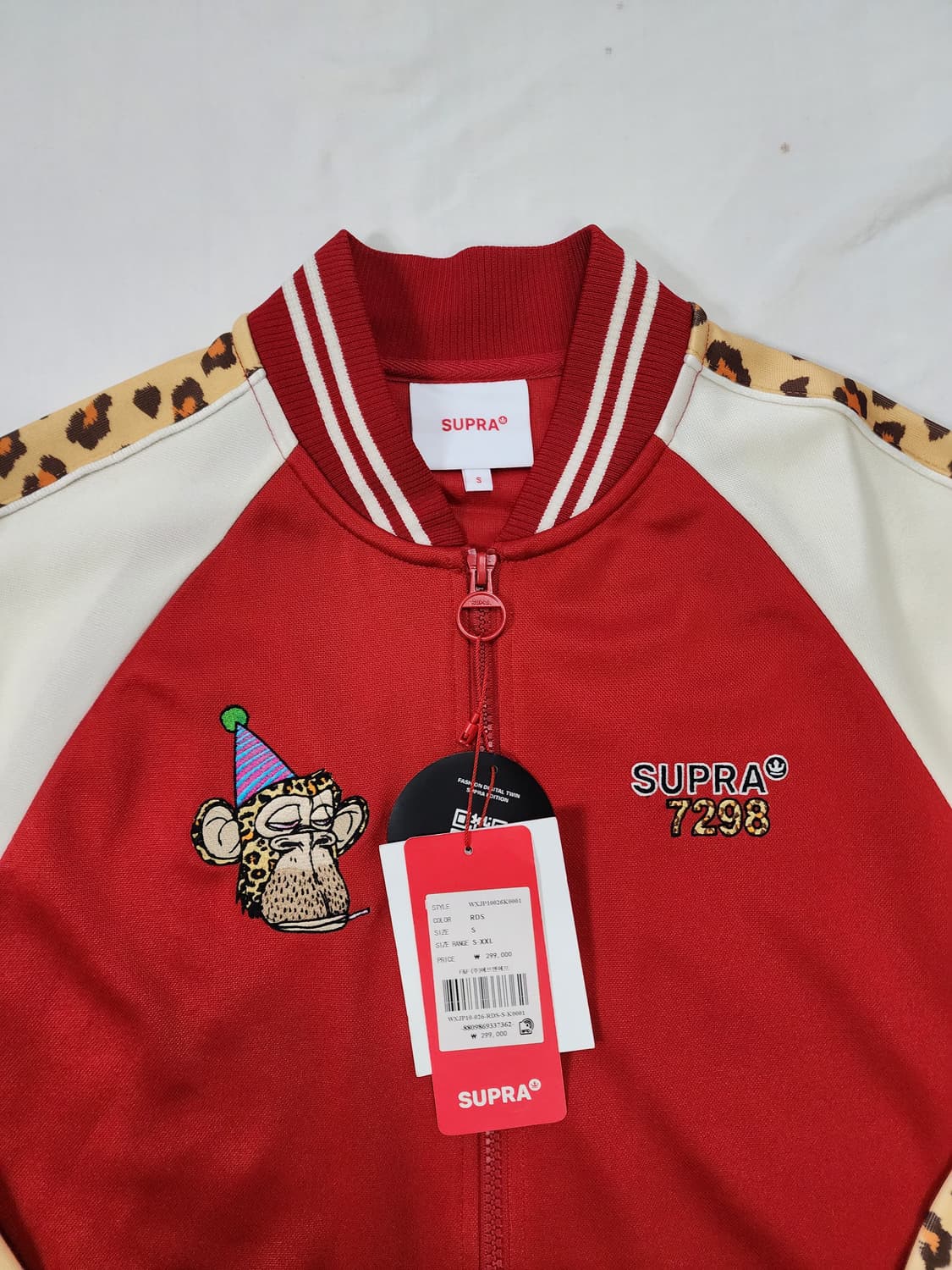 수프라 레오파드 트레이닝 트랙탑 져지 상품이미지3