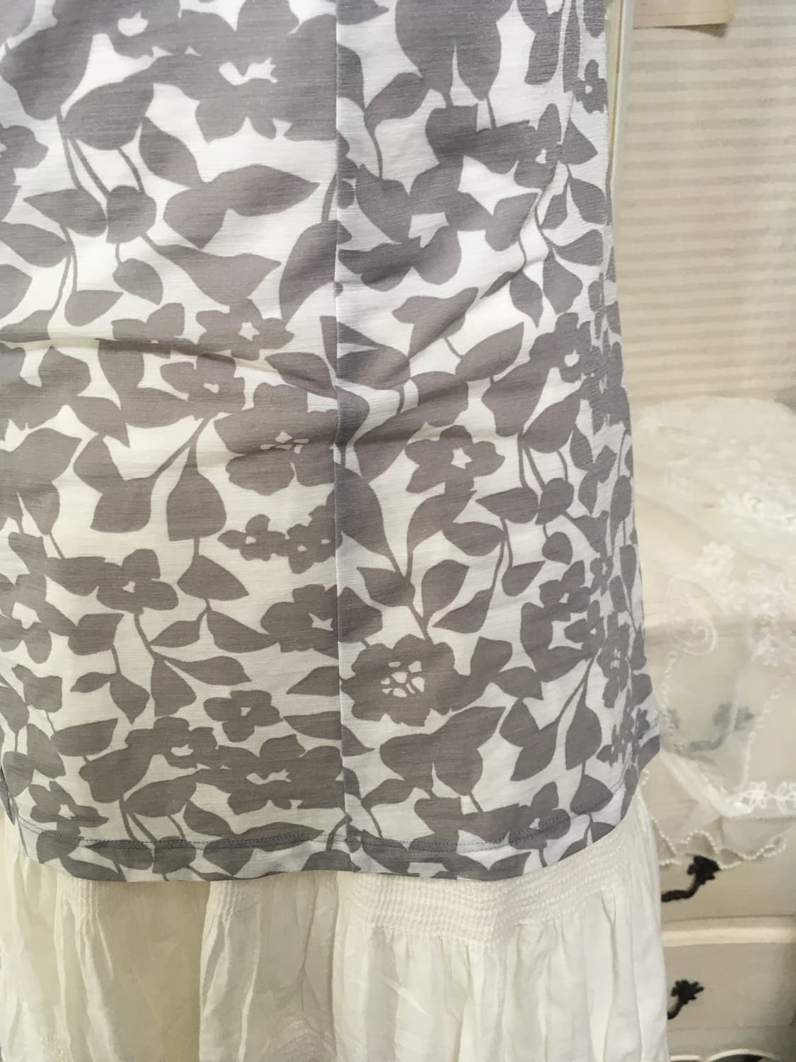 일본빈티지 오리엔탈 셔링 블라우스 상품이미지3