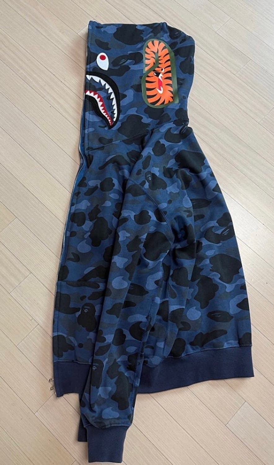 베이프 청계 후드집업 / L 상품이미지3