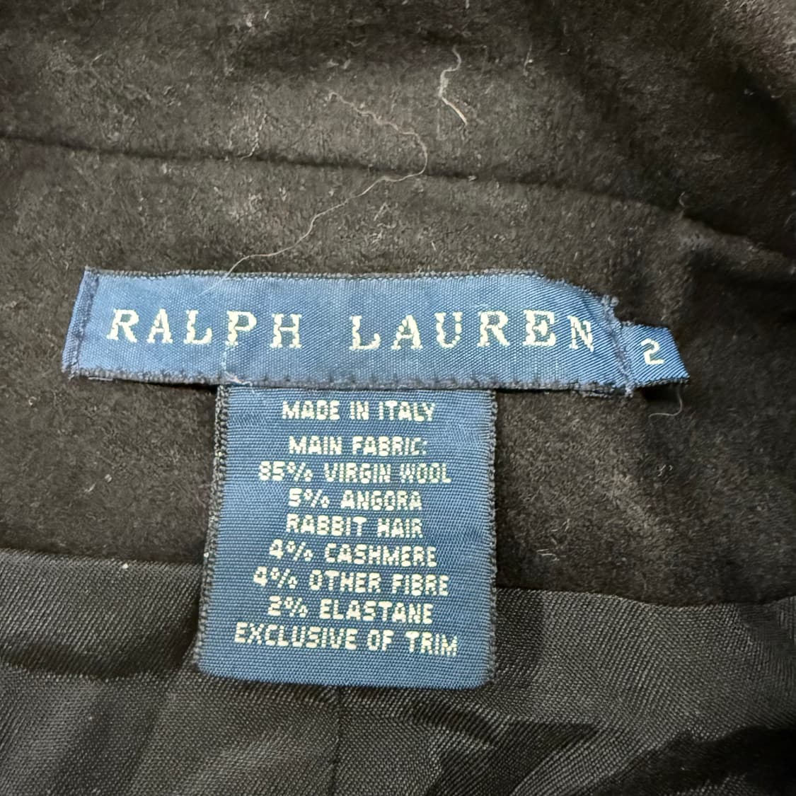 [정품/2] 폴로 랄프로렌 블랙 블레이저 금장 버튼 b17 상품이미지5
