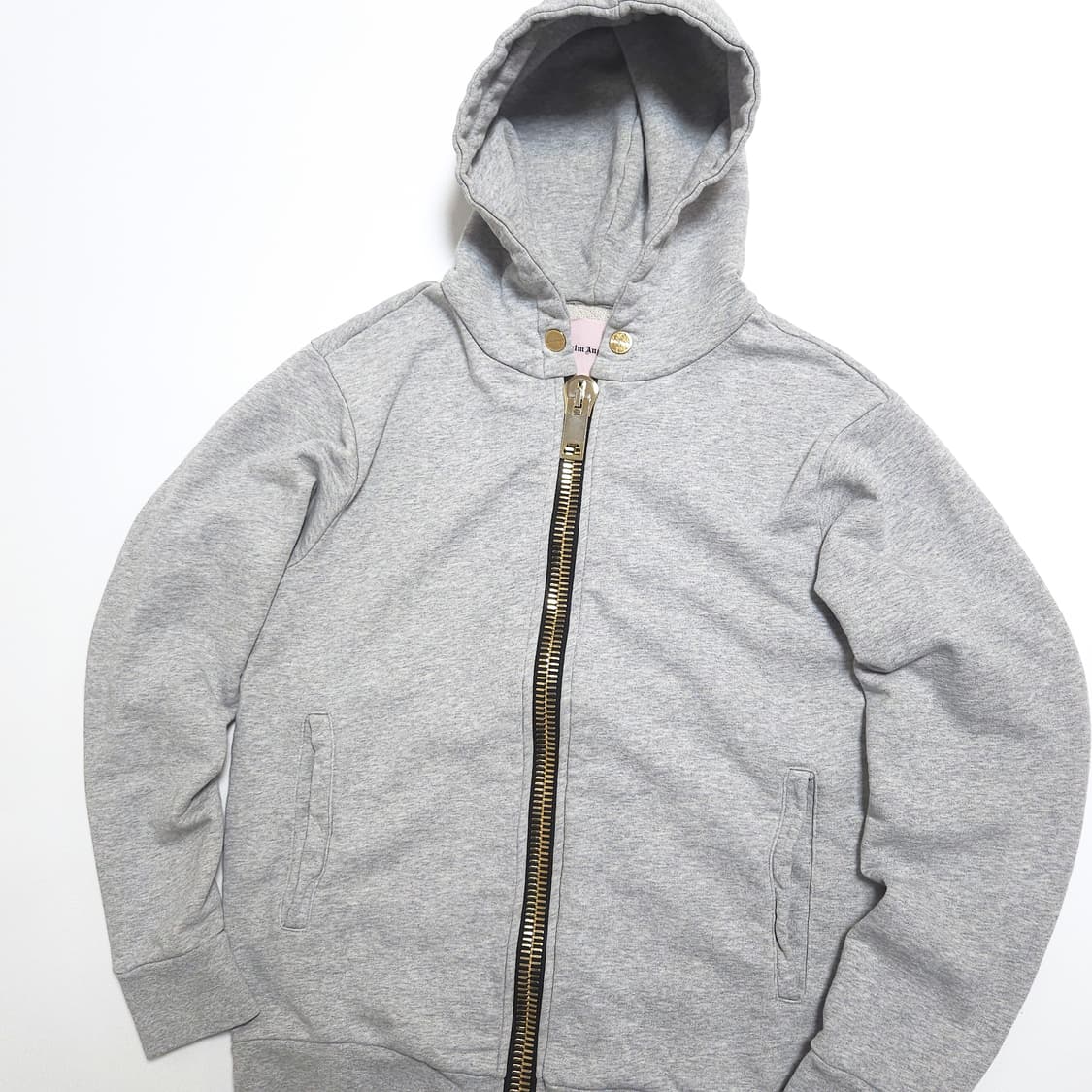 팜엔젤스 Maxi 풀집 후드 집업 자켓 그레이 상품이미지2
