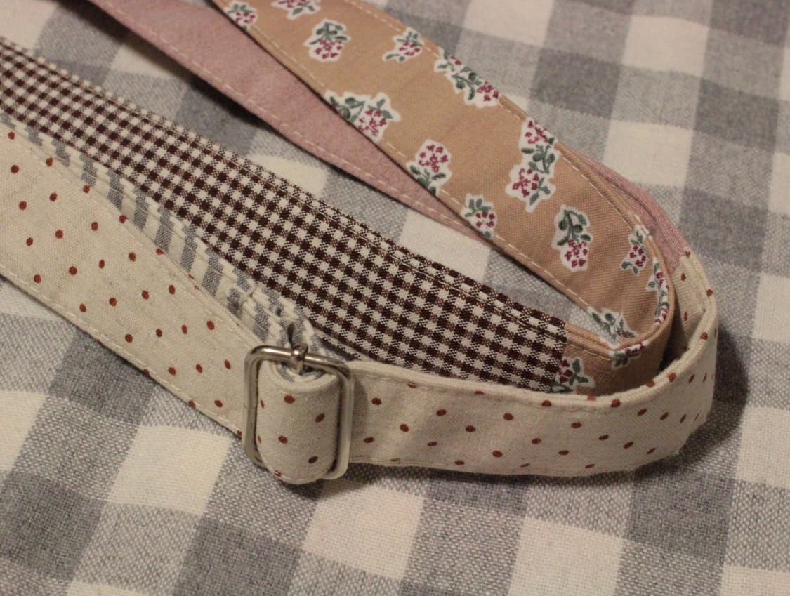 핸드메이드 패치워크 가방끈 숄더끈 상품이미지6