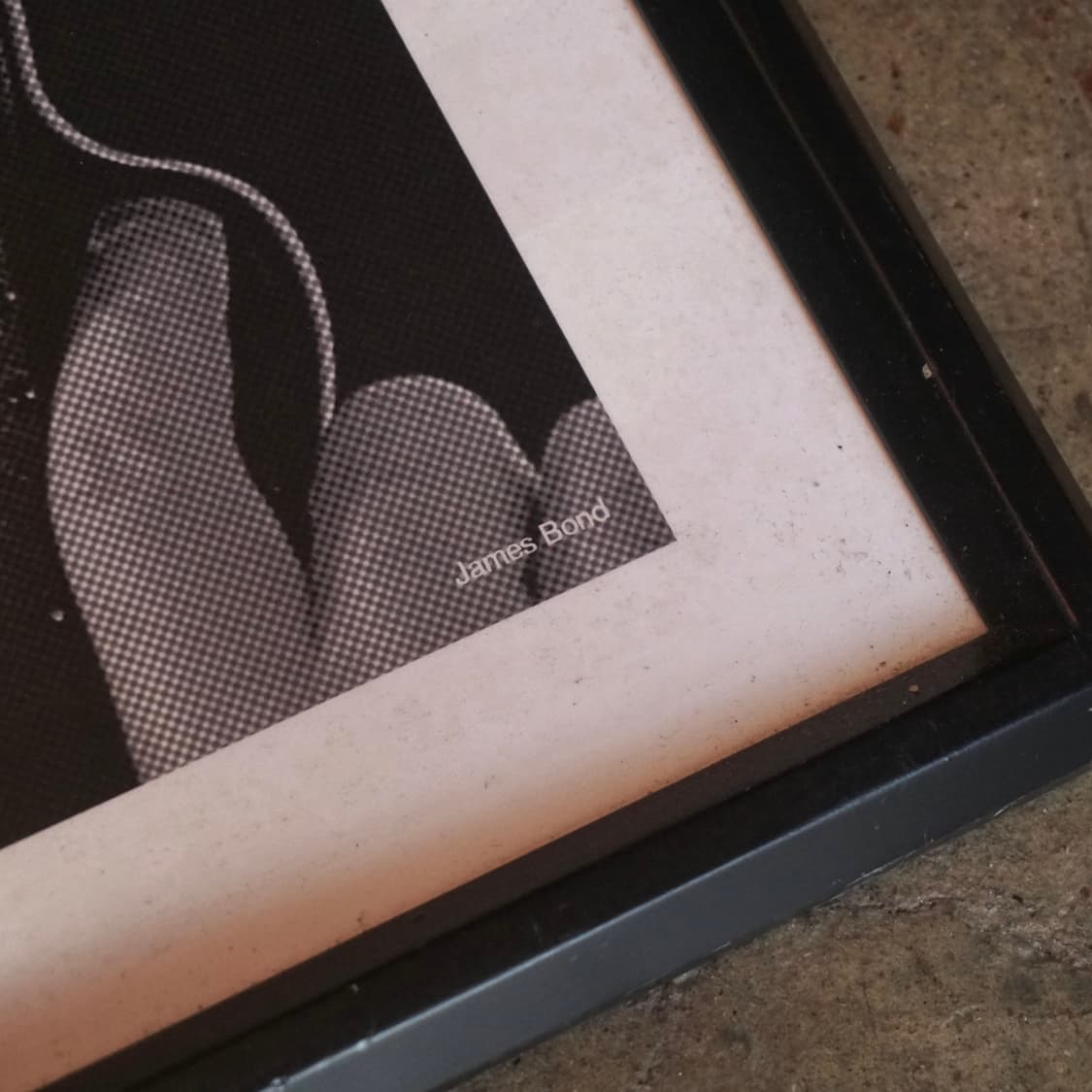 빈티지 소품 제임스본드 007 숀코네리 포스터 액자 상품이미지4