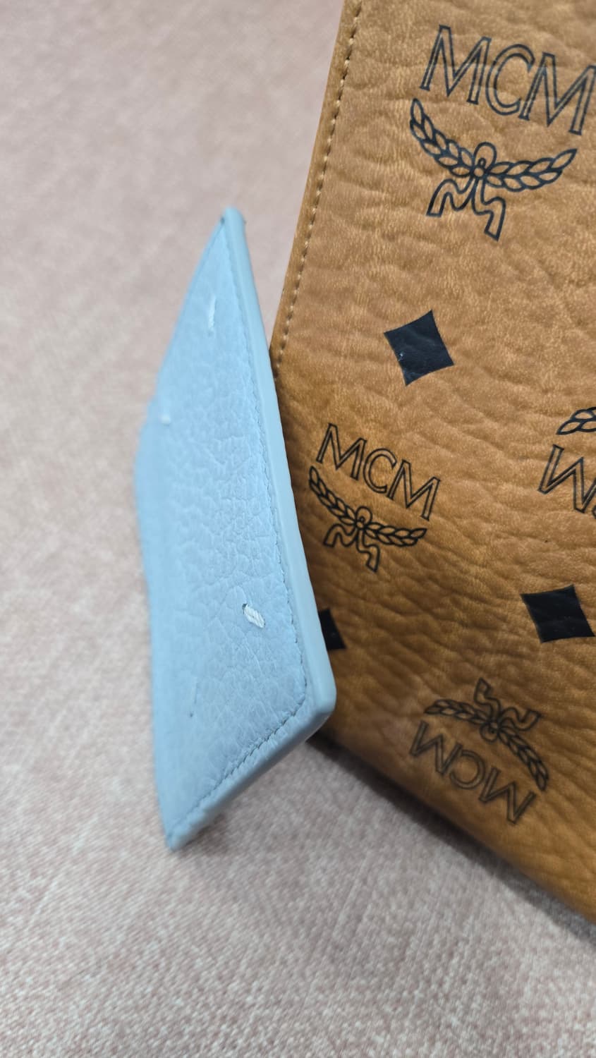메종 마르지엘라 스티치 카드 홀더 블루 상품이미지7