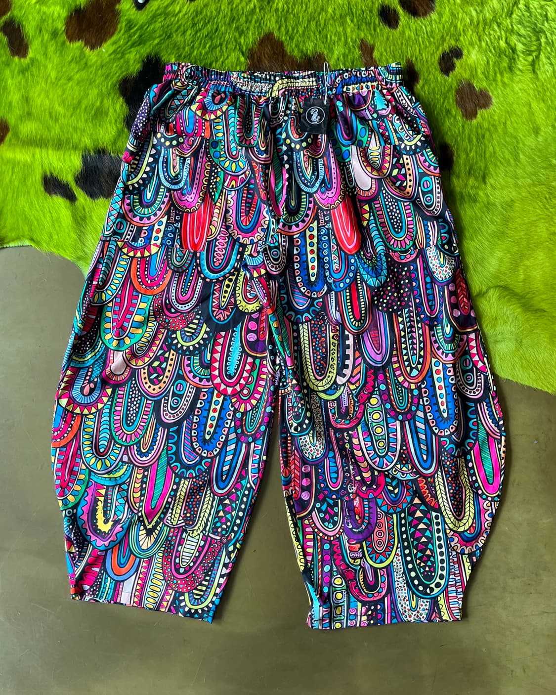 Vintage Crazy Pattern Balloon Pants 상품이미지7