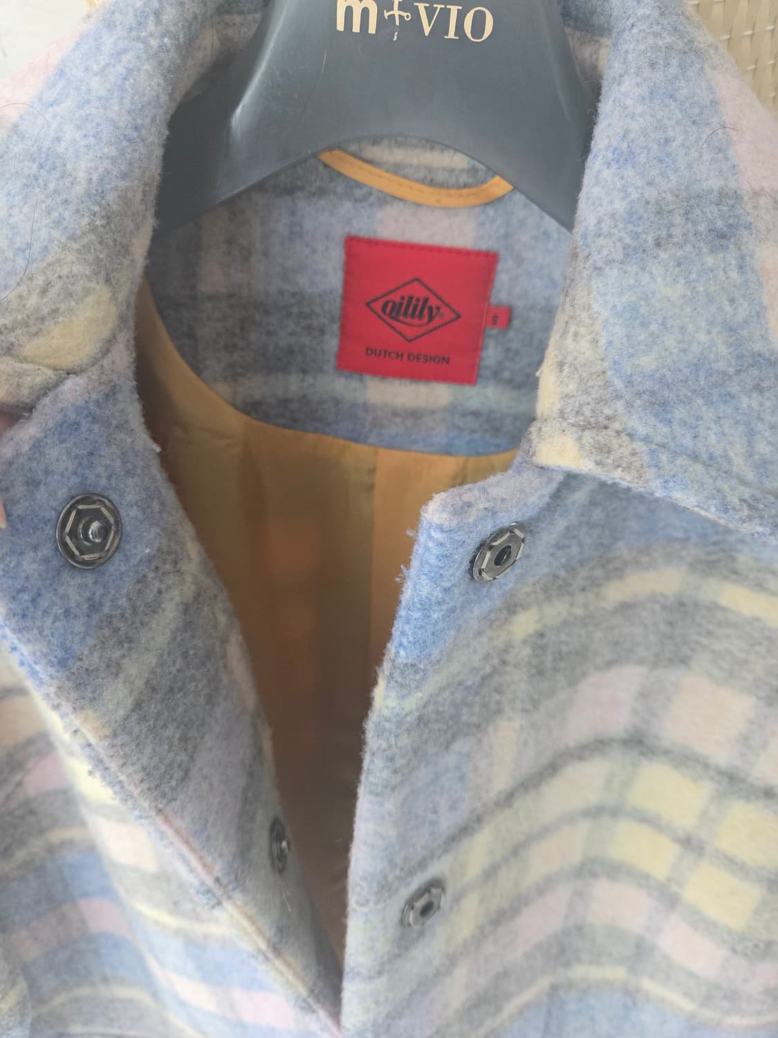 Oilily 여성 체크코트 S 상품이미지2