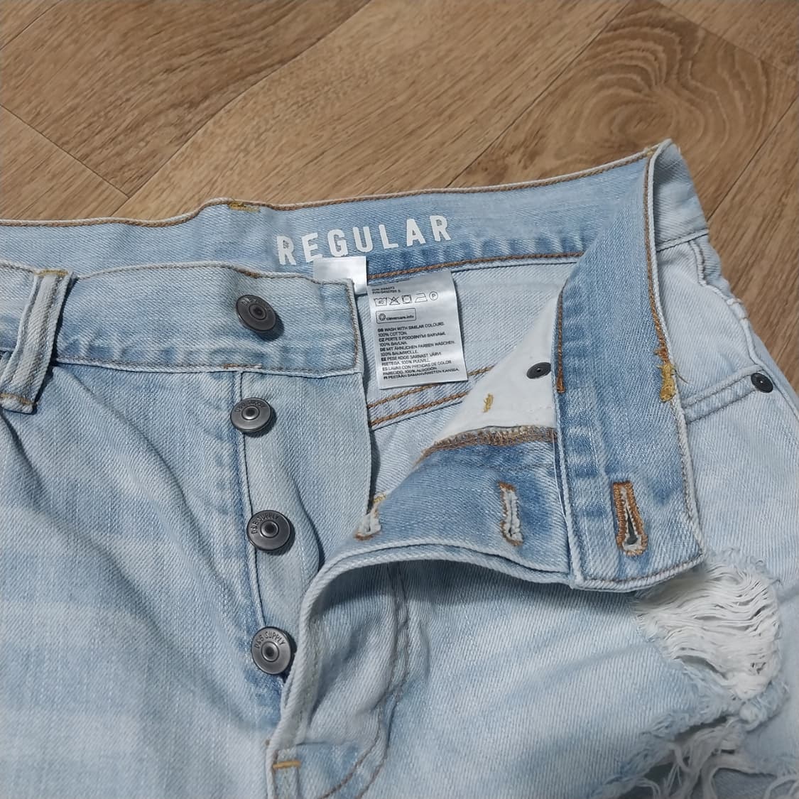 H앤M 남성28 인치 청 반바지  상품이미지4