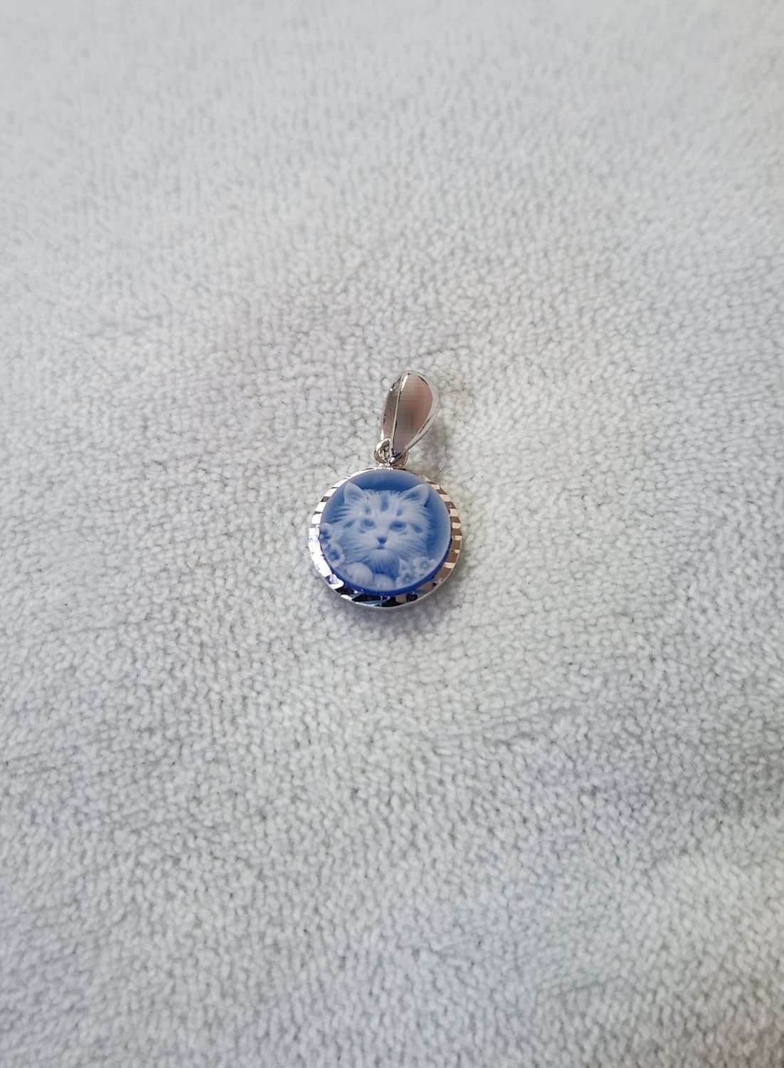 고양이 아게이트 카메오 펜던트, 반지 상품이미지4