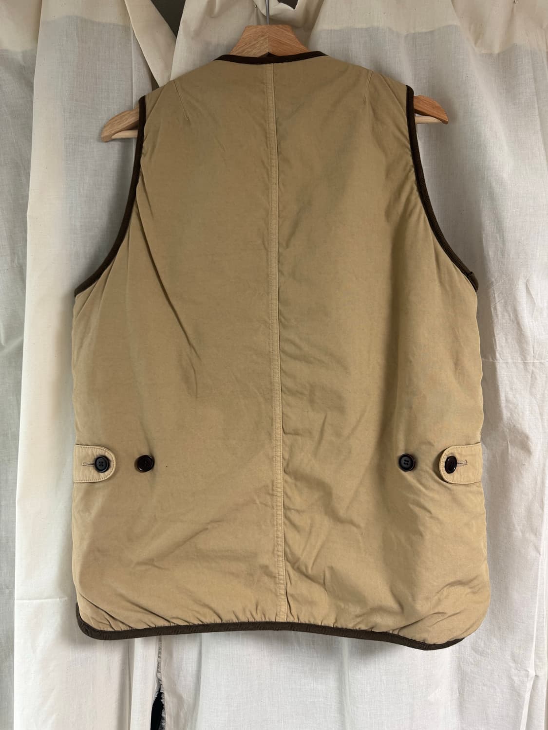 Visvim / CONTRARY DEPT 라이너 베스트 카키 / 2사이즈 상품이미지3