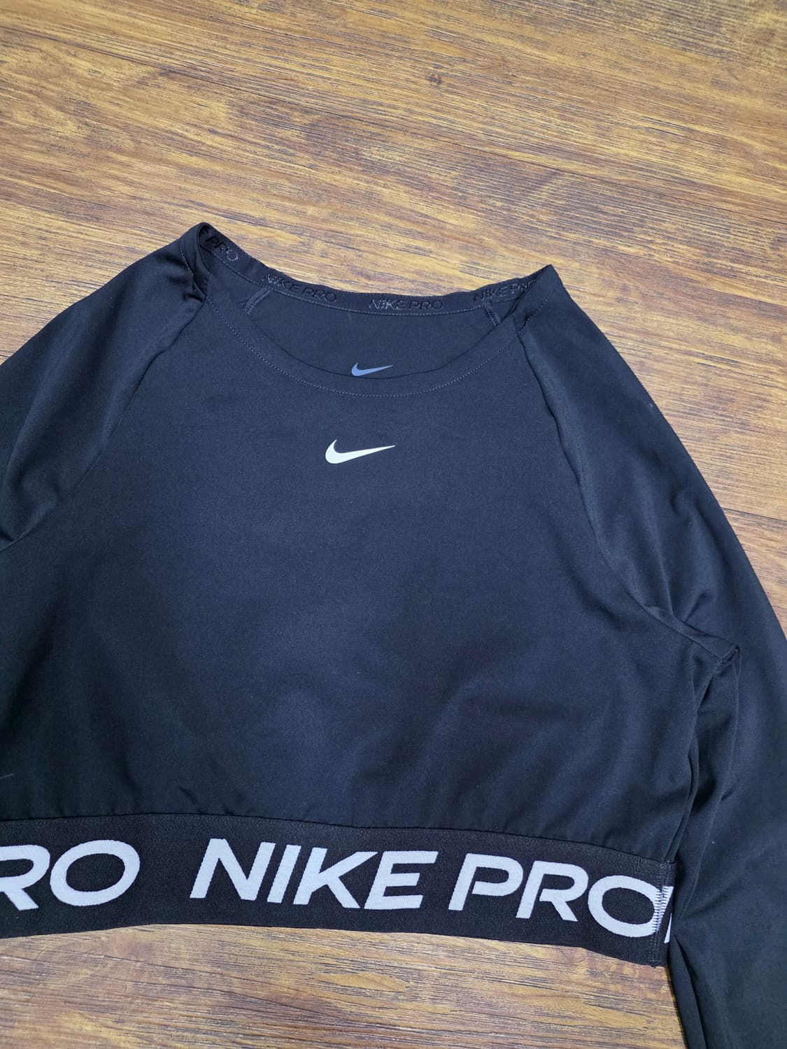 나이키우먼 프로365 드라이핏 크롭탑 상품이미지3