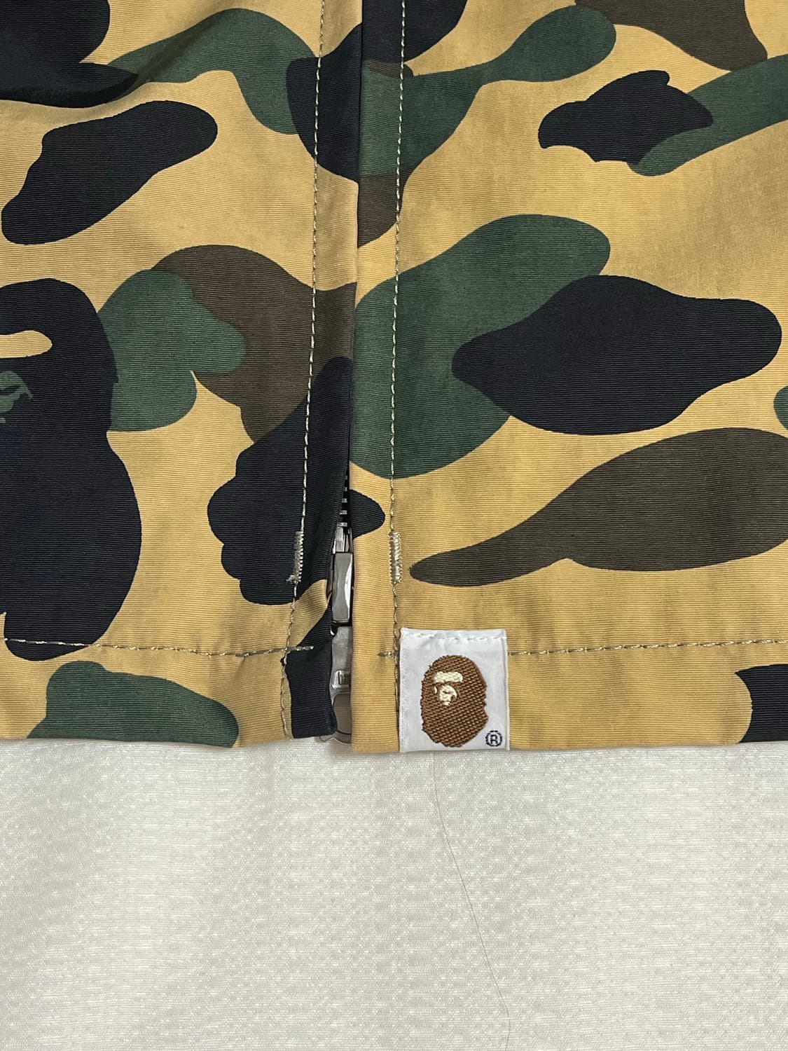 Bape Camouflage Wind Stopper Two-way JK 상품이미지8