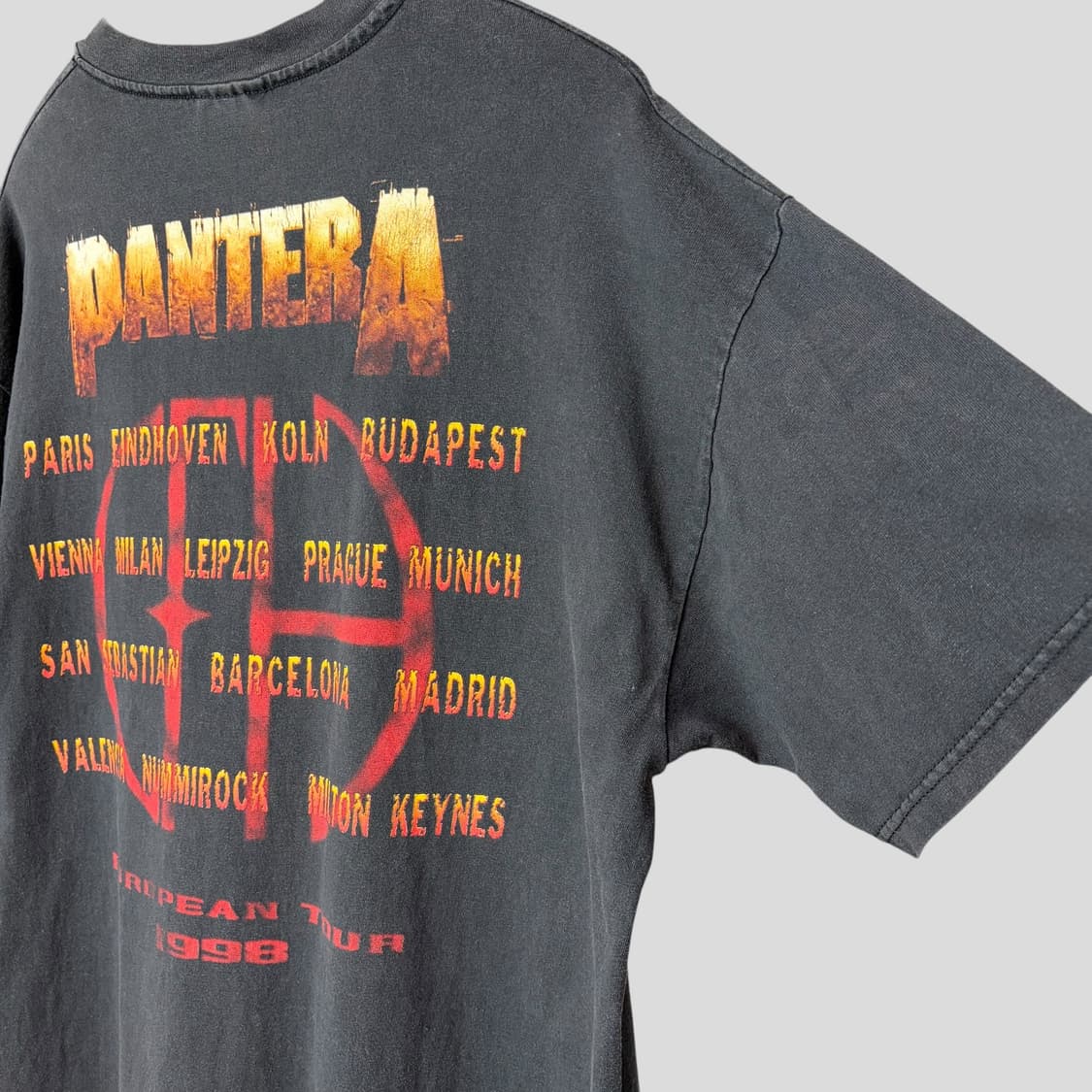 (XL)90s Pantera 판테라 98투어 빈티지 밴드 티셔츠 상품이미지9