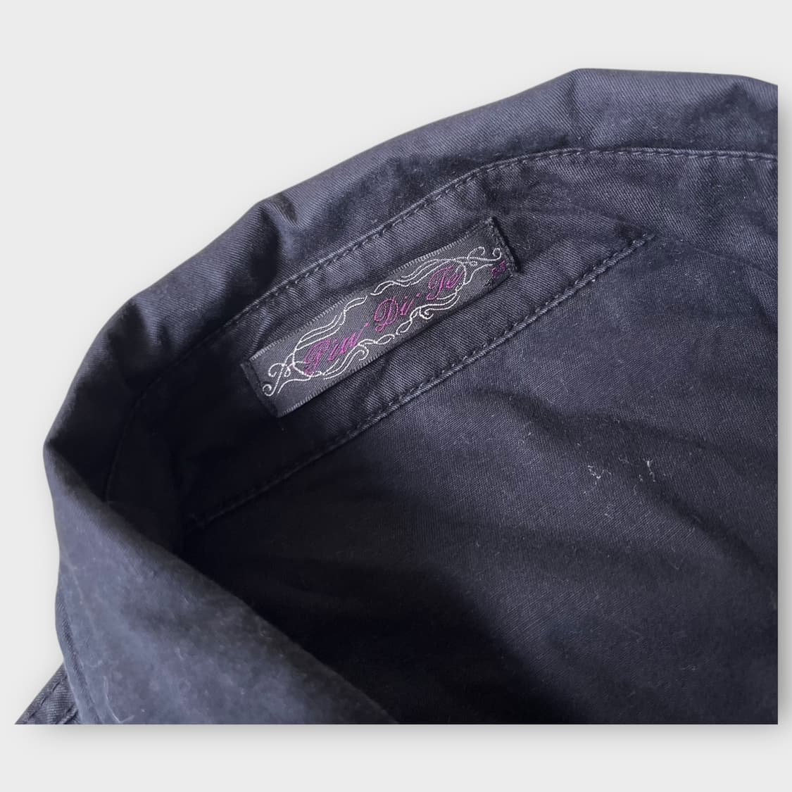 Japanese Vintage . 그런지 락시크 하프 셔츠 상품이미지5