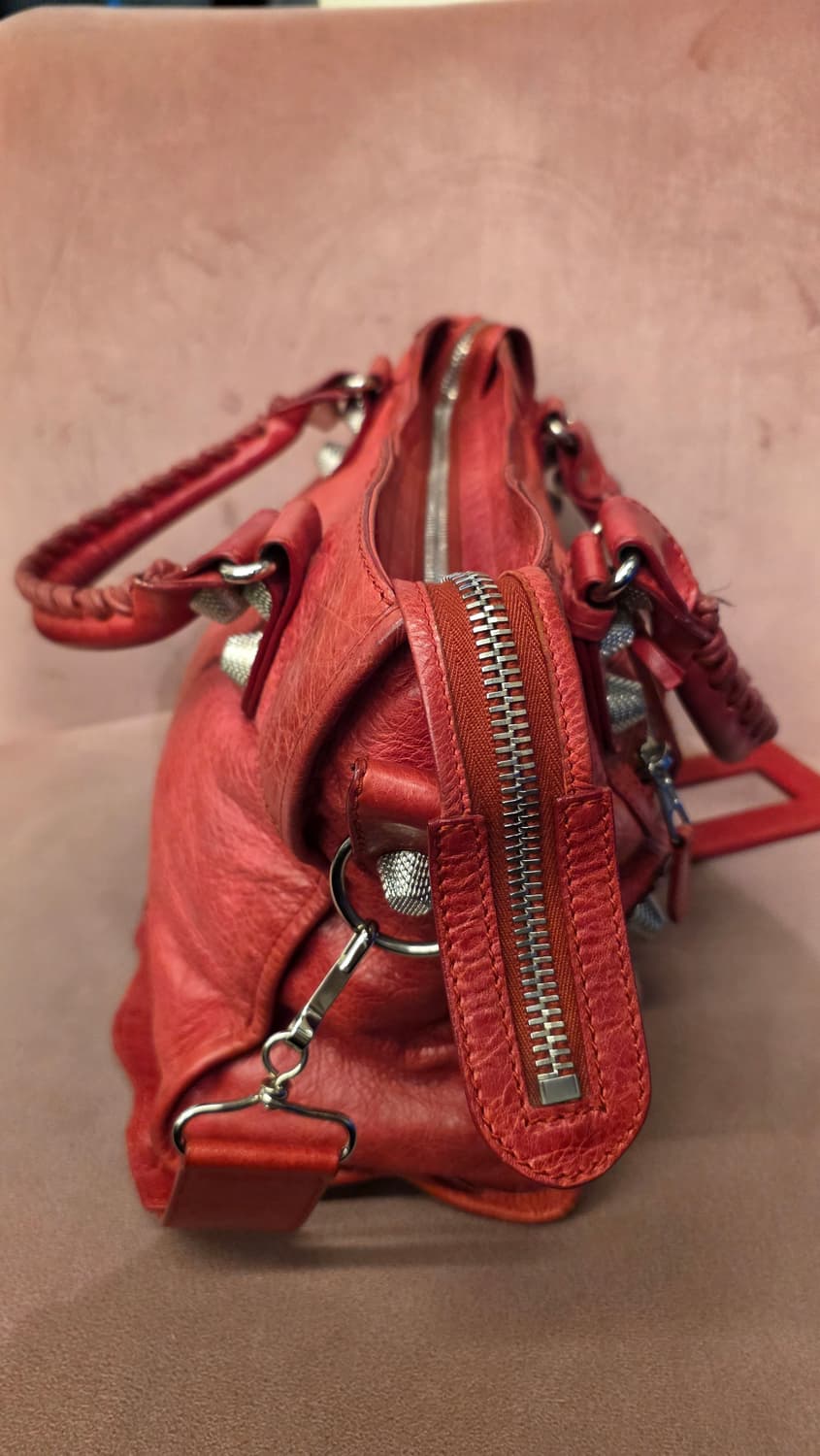 발렌시아가 자이언트시티 모터백+숄더스트랩(보조거울) 상품이미지3