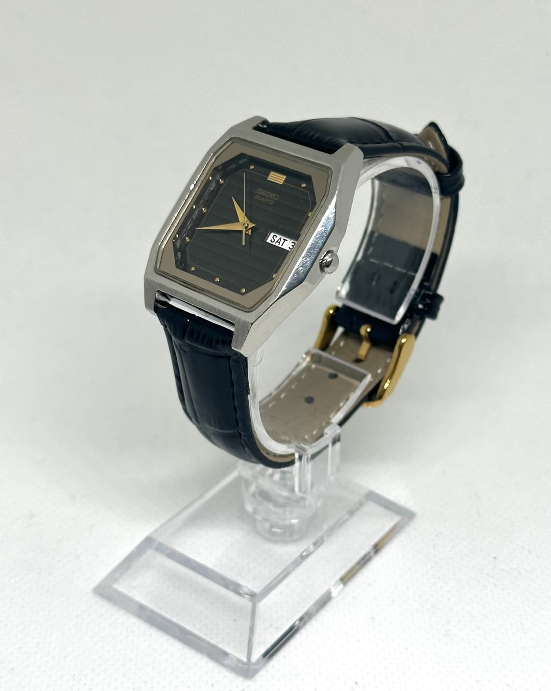 세이코(SEIKO) 쿼츠 빈티지 드레스 워치 (V743-5A00) 상품이미지2