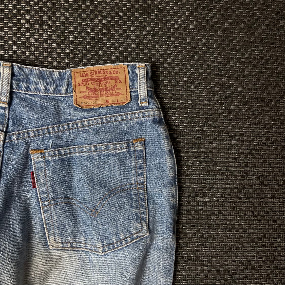 (32) 리바이스 626 90s jpn 연청 배기핏 상품이미지6