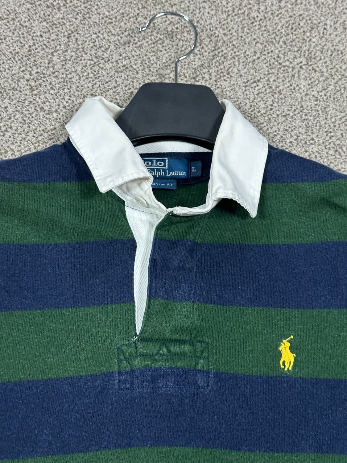 폴로 랄프로렌 스트라이프 럭비티 L 상품이미지4