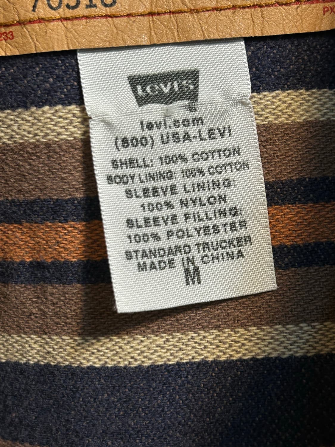 리바이스 70518 코듀로이 카라 트러커 자켓 상품이미지9