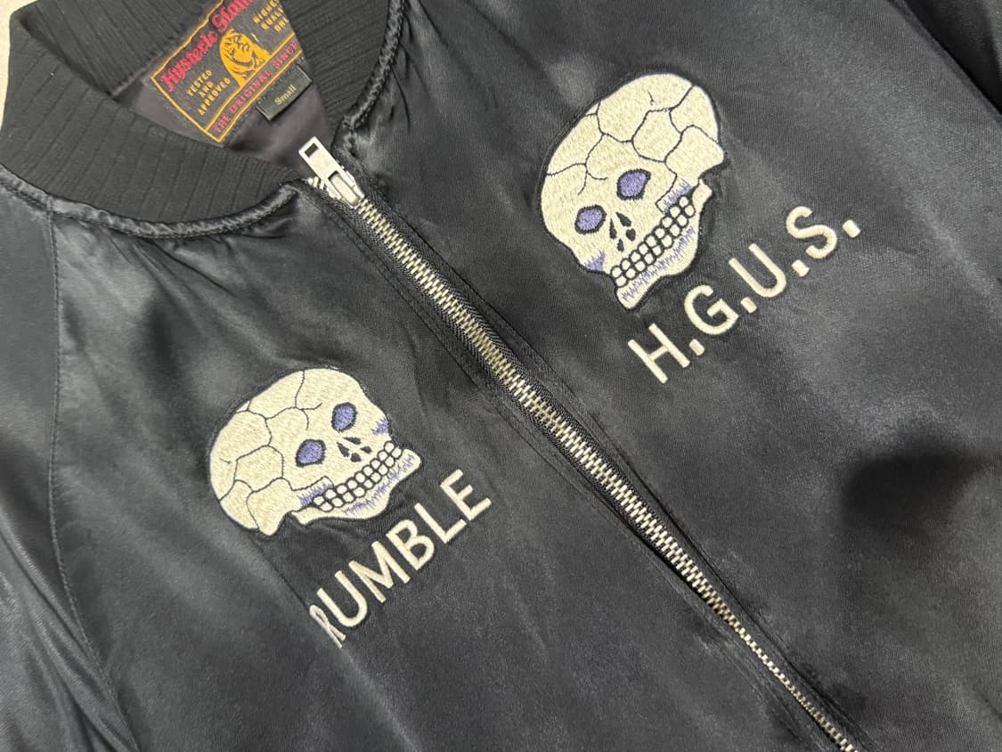 히스테릭 글래머 아카이브 해골 뱀 자수 스카잔 자켓 상품이미지5