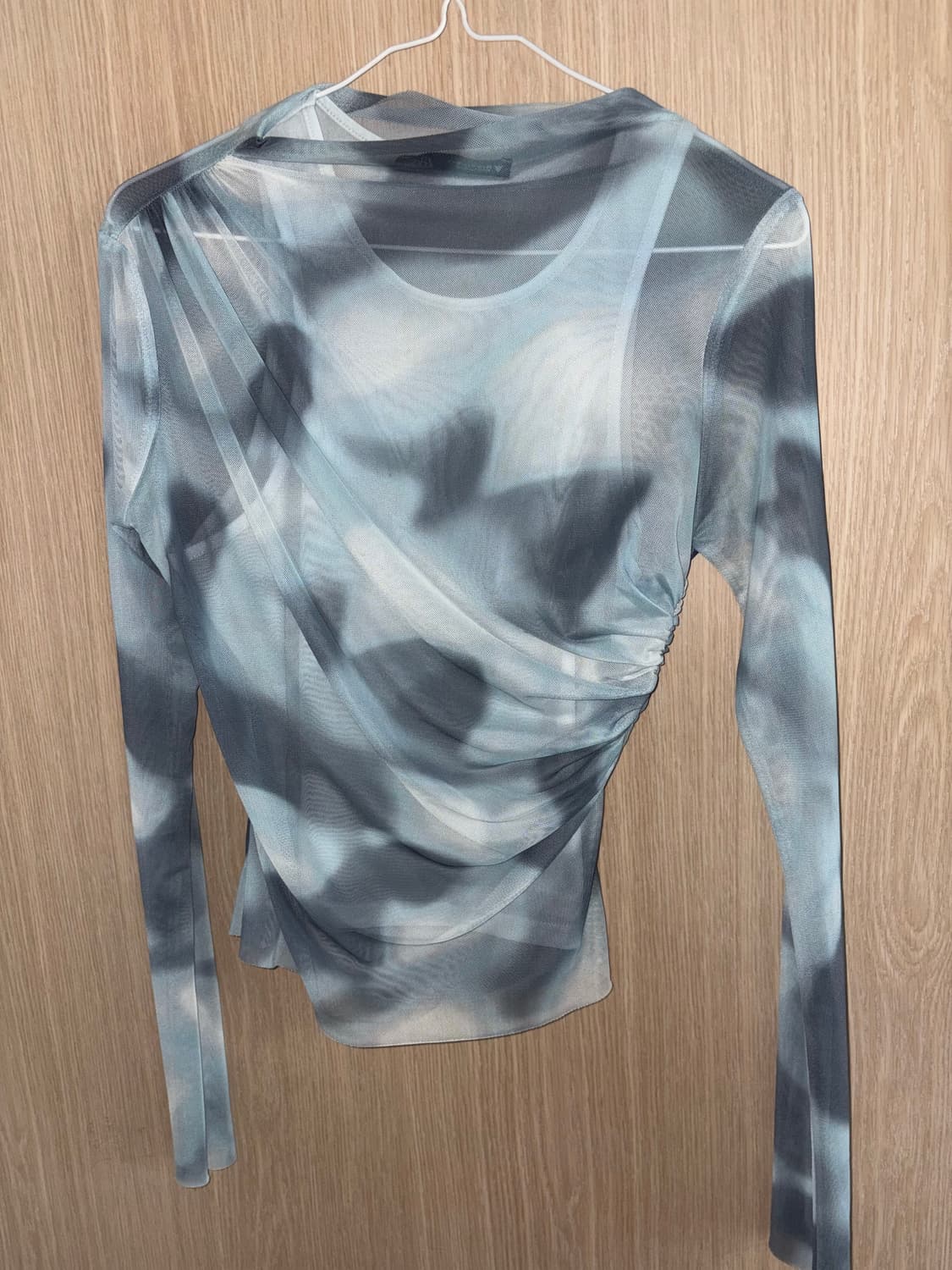 ZARA 자라 마블 시스루 레이어드 탑 상품이미지2