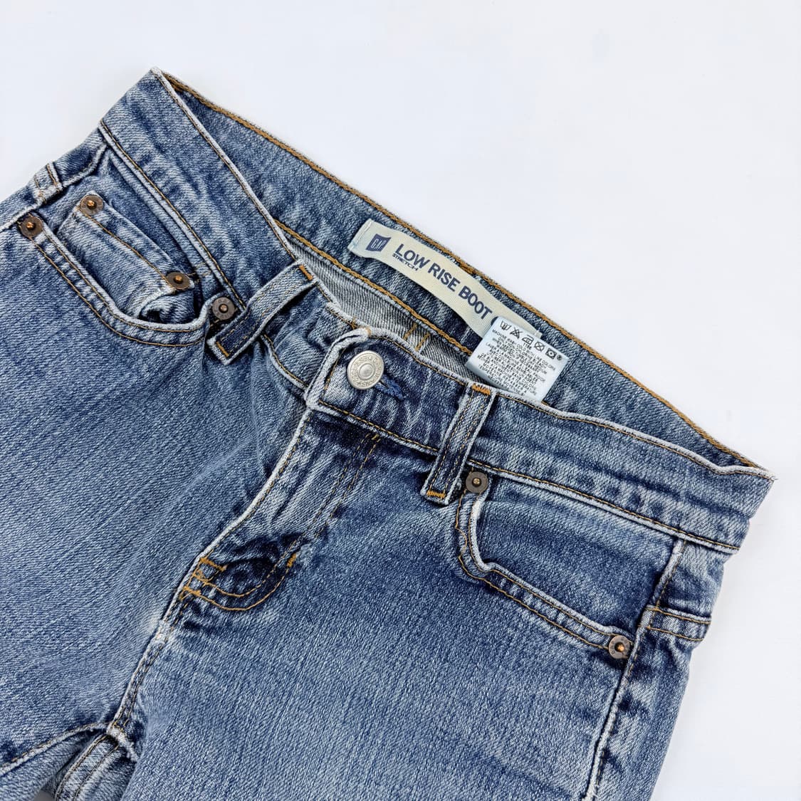 갭 로우라이즈 부츠컷 대님팬츠 상품이미지3