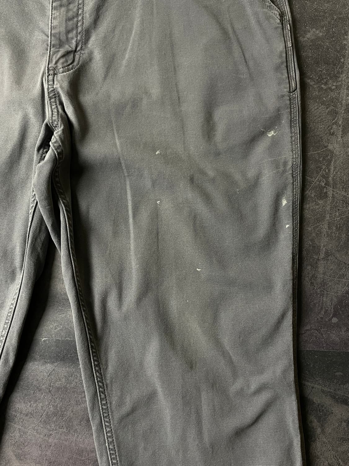 CARHARTT 칼하트 빈티지 그레이 워크 팬츠 상품이미지4