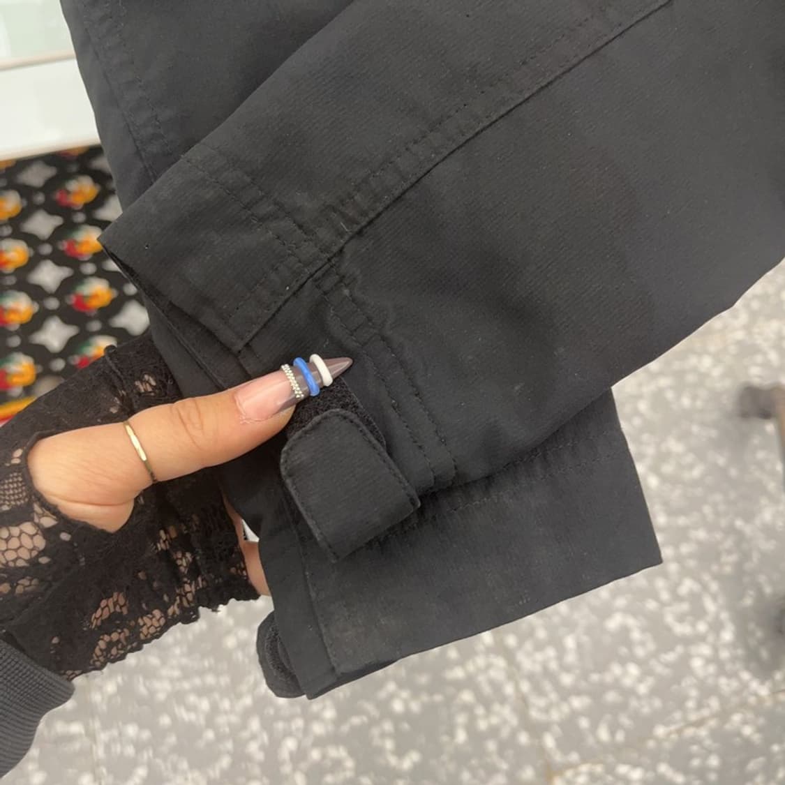 나이키 드라이핏 스우시 배색 바람막이 자켓 M C07609 상품이미지7