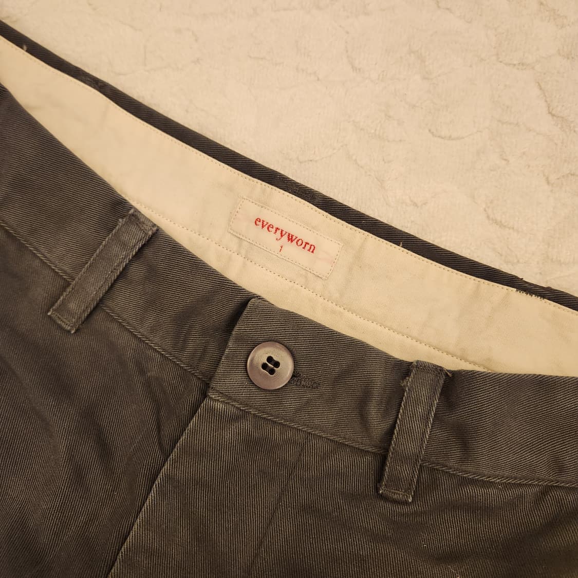 everyworn 치노 팬츠 차콜 1 사이즈 상품이미지7