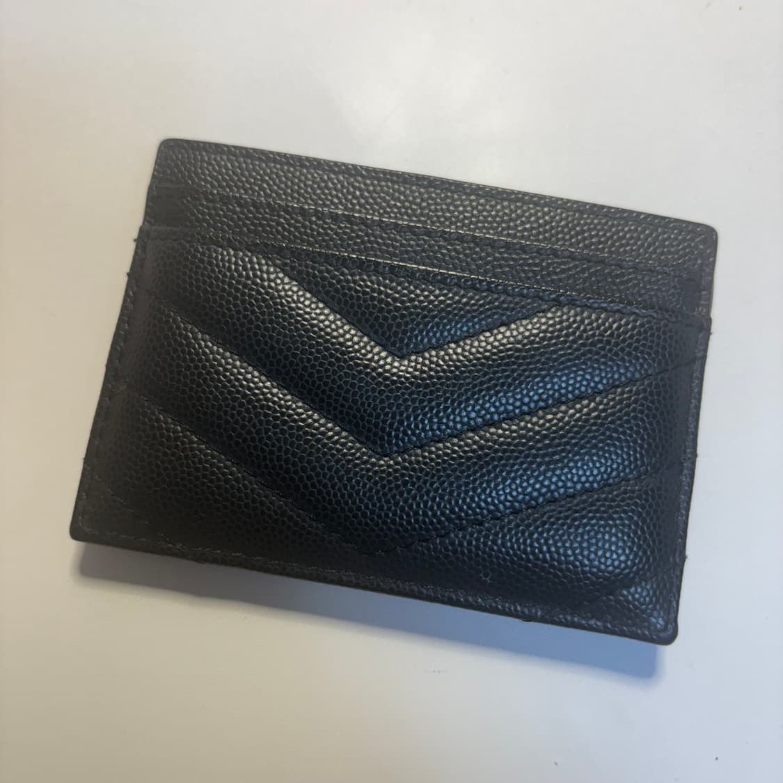 입생로랑 가죽 카드 지갑 은박 양도 판매 상품이미지2