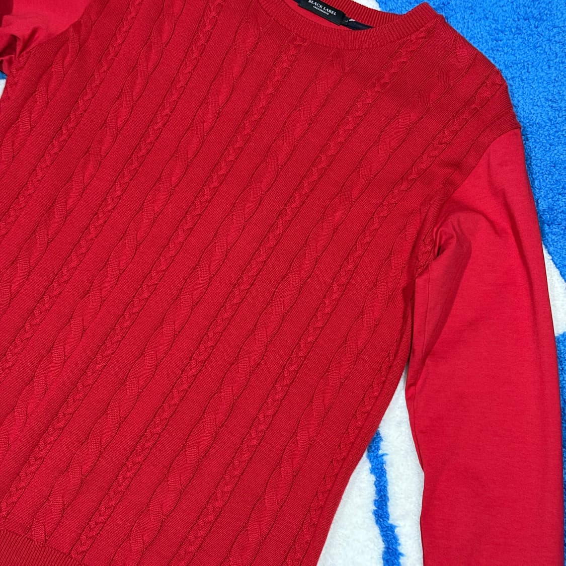 Black label 니트 롱슬리브 L 상품이미지2