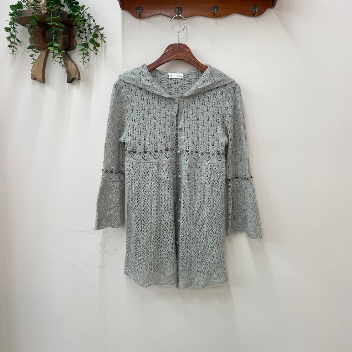 Maple feel 후드 썸머 롱 가디건 상품이미지1