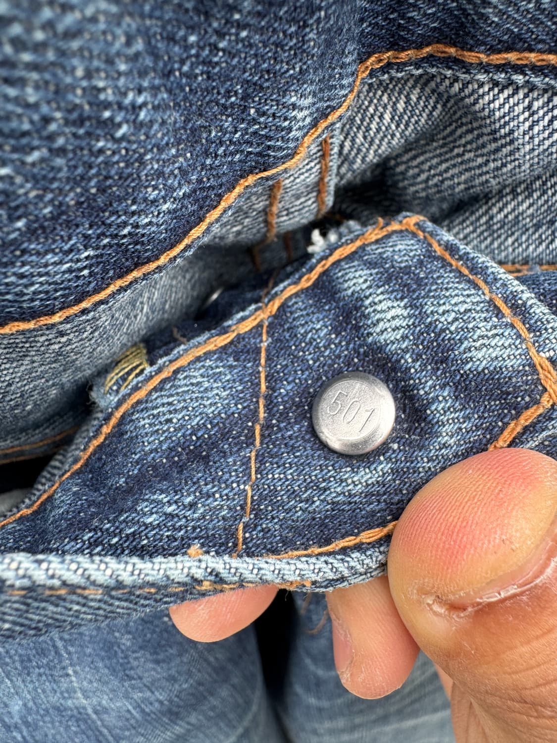 리바이스 501xx 32x34 1957s USA제조 상품이미지8