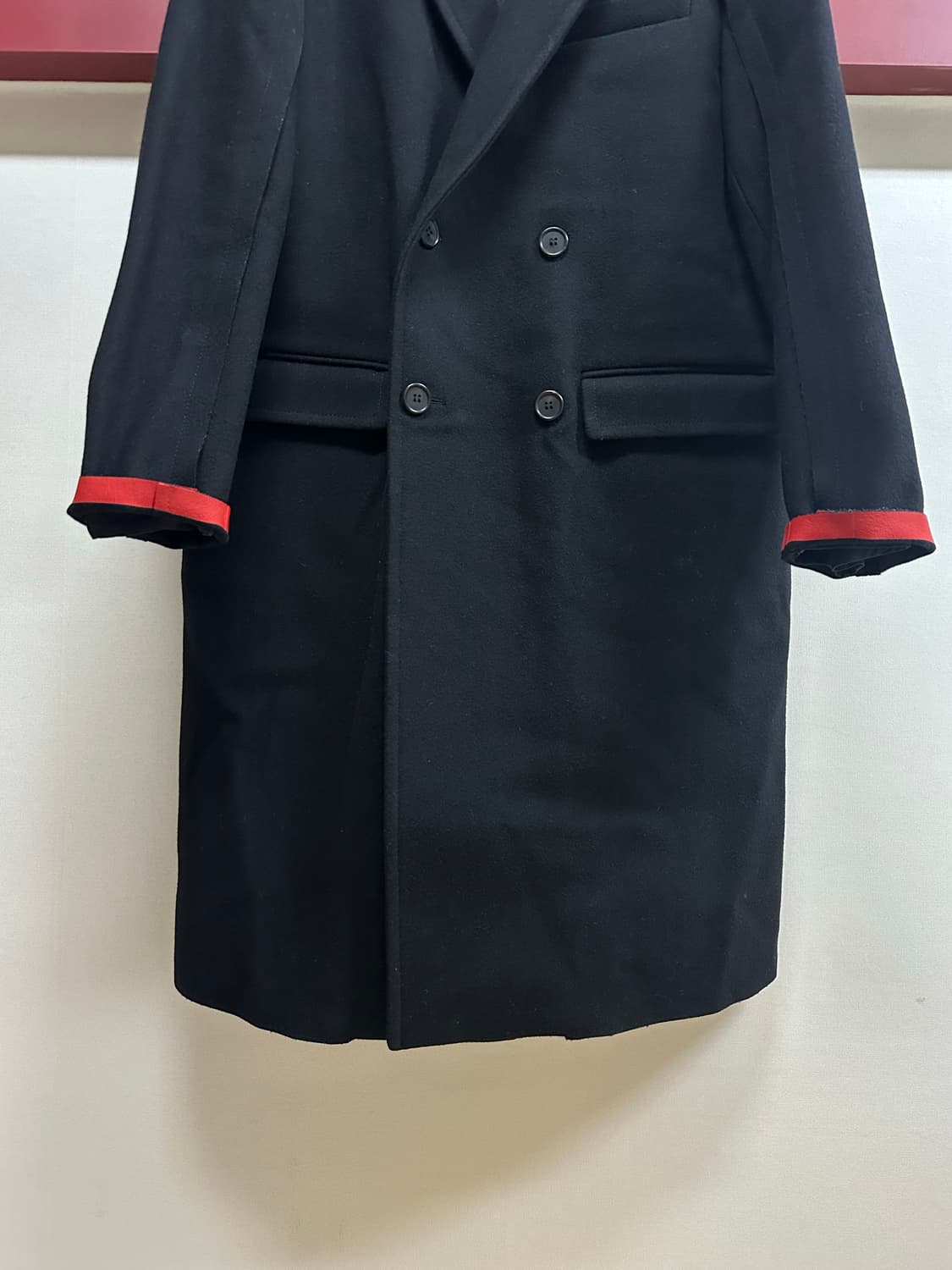 MARNI (마르니) 블랙 롱 울코트 48 사이즈 상품이미지4