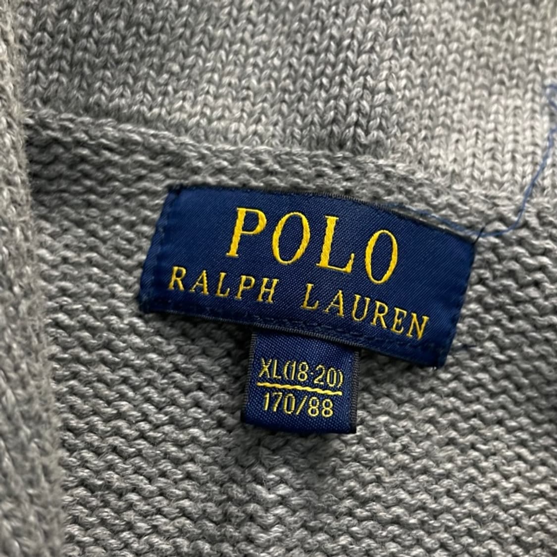 90 폴로 랄프로렌 빅포니 숄카라 가디건 상품이미지3