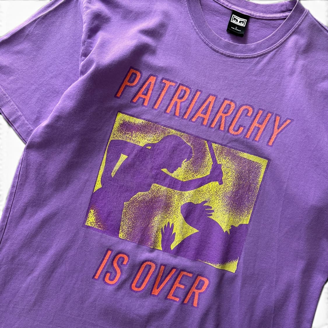 OBEY Patriarchy Is Over Graphic T-Shirt 상품이미지3