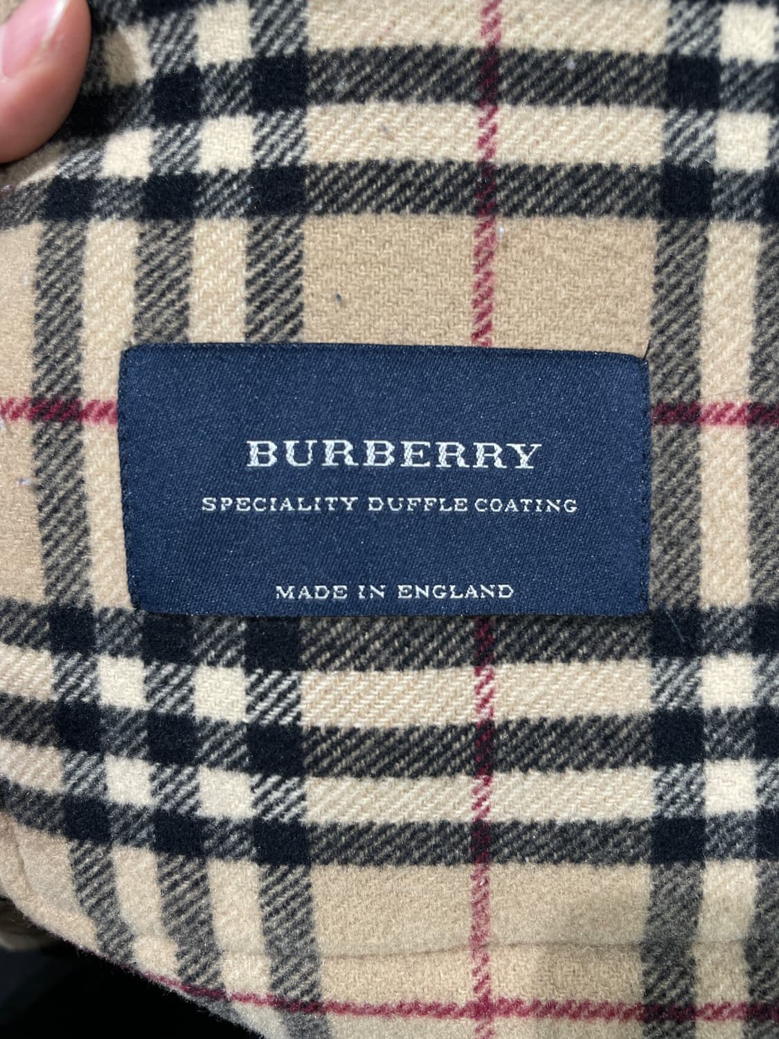 버버리 베이지 스페셜리티 울 후디 더플 코트 상품이미지8