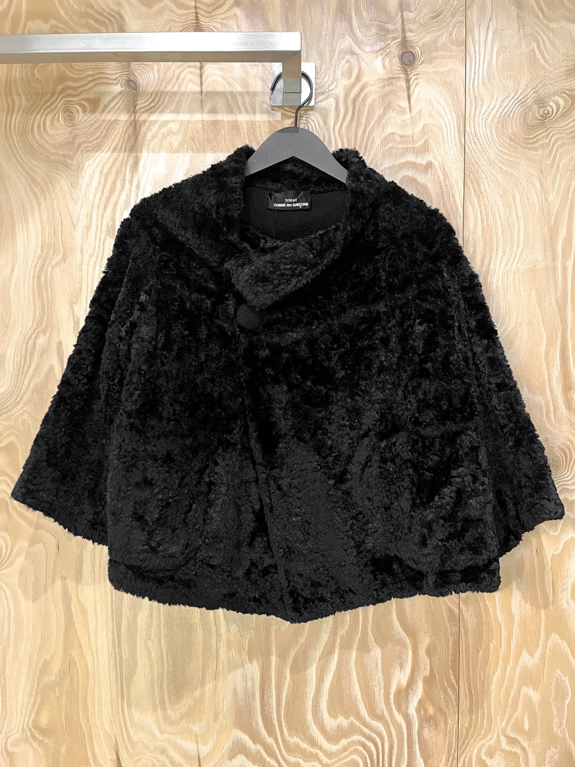 꼼데가르송 트리콧 12a/w 레이온 퍼 자켓 상품이미지1