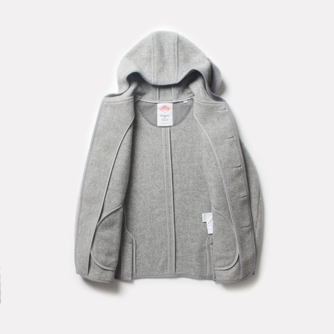 단톤 후드 울자켓_2653 상품이미지8