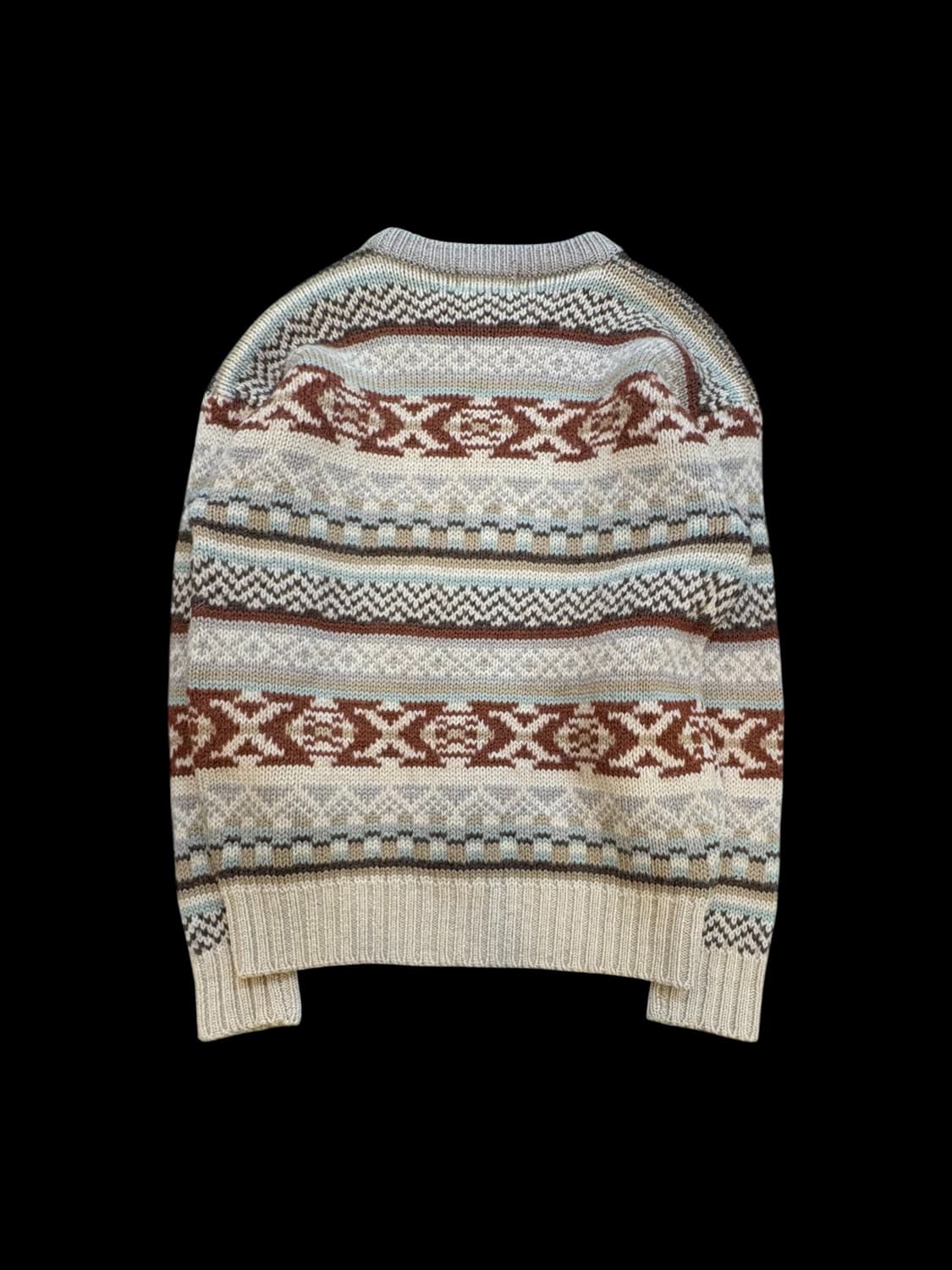 하버드 스포츠 클럽 페어아일 니트 스웨터 상품이미지2