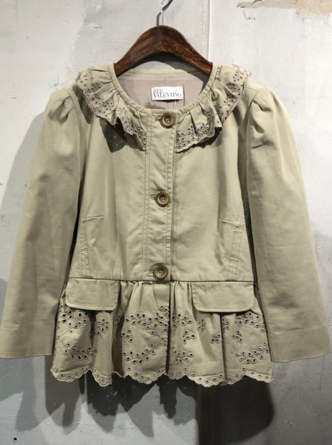 [1396]Redvalentino beige punching jacket 상품이미지3