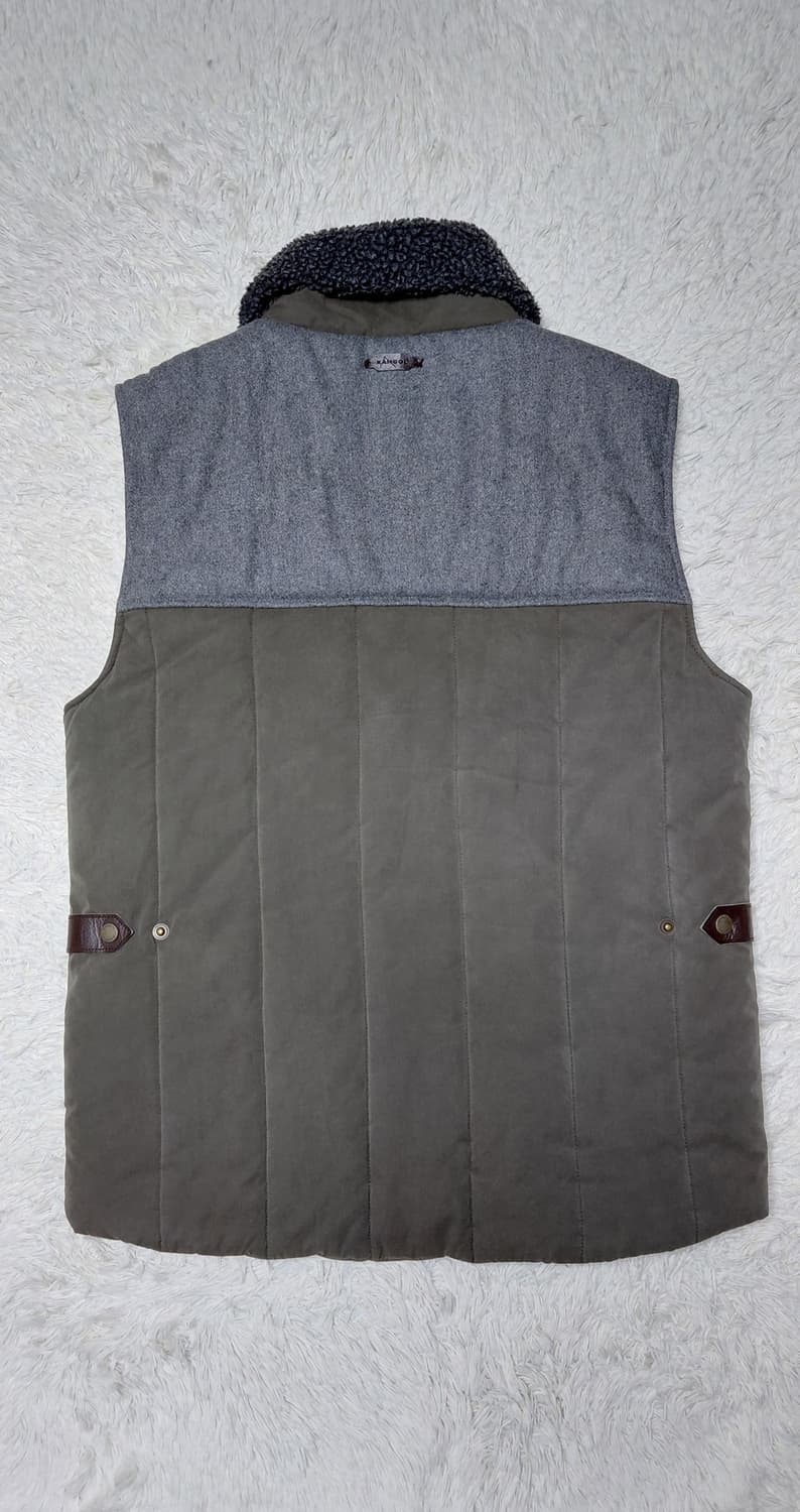 캉골 Kangol Wool Block Vest (XL) - 택비포함 상품이미지4
