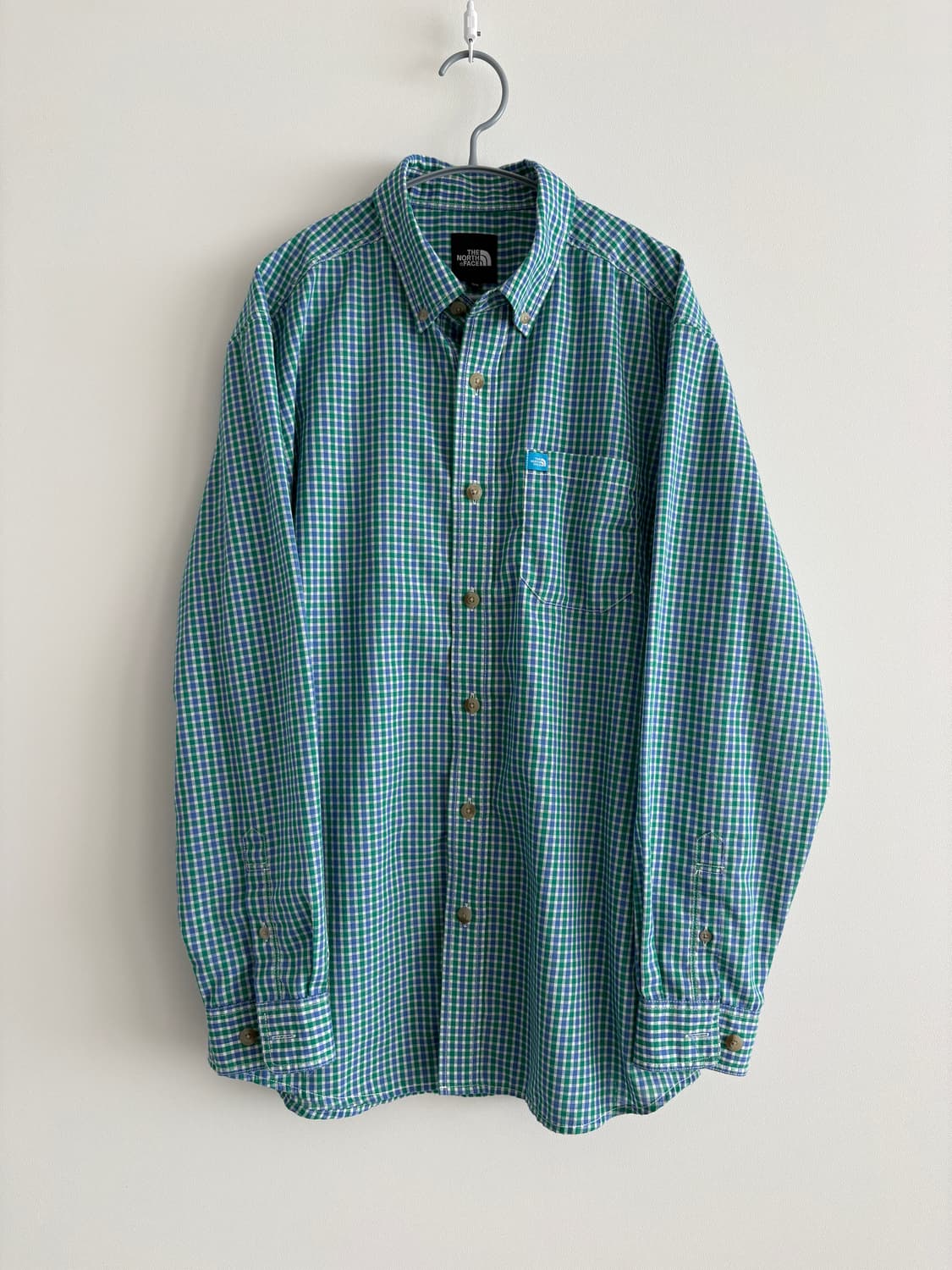 노스페이스 체크 셔츠 상품이미지1