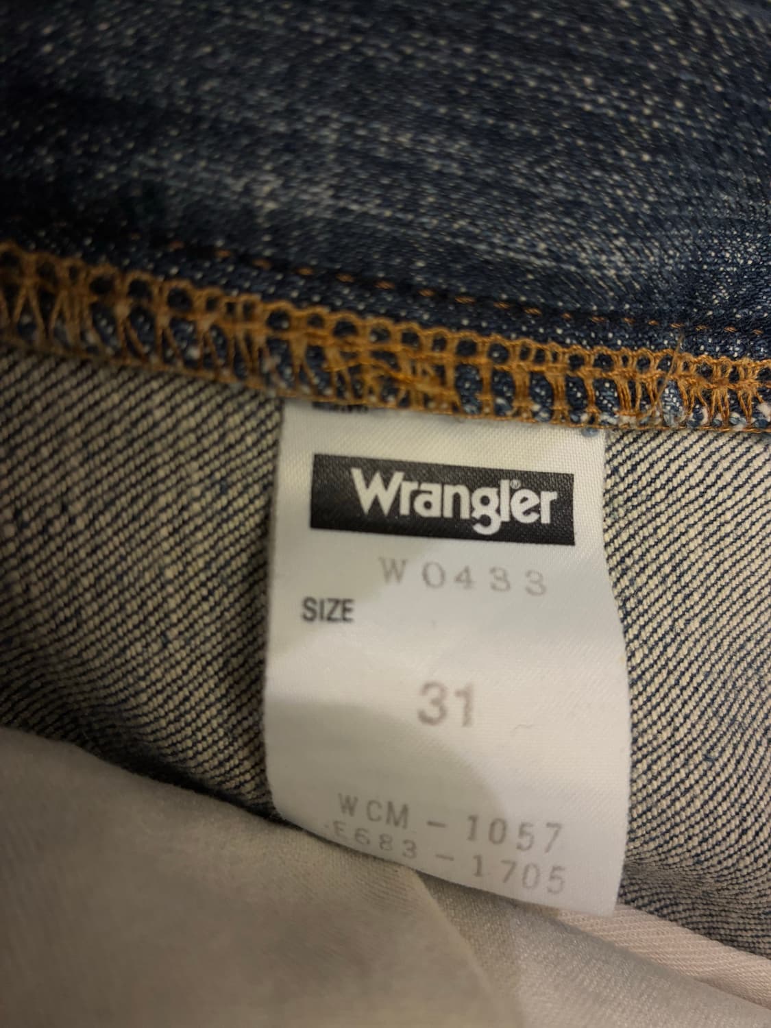 31)랭글러 빈티지 일자핏 데님팬츠 상품이미지5