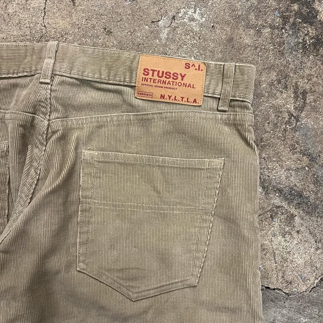 90s 스투시 코듀로이 팬츠 상품이미지10