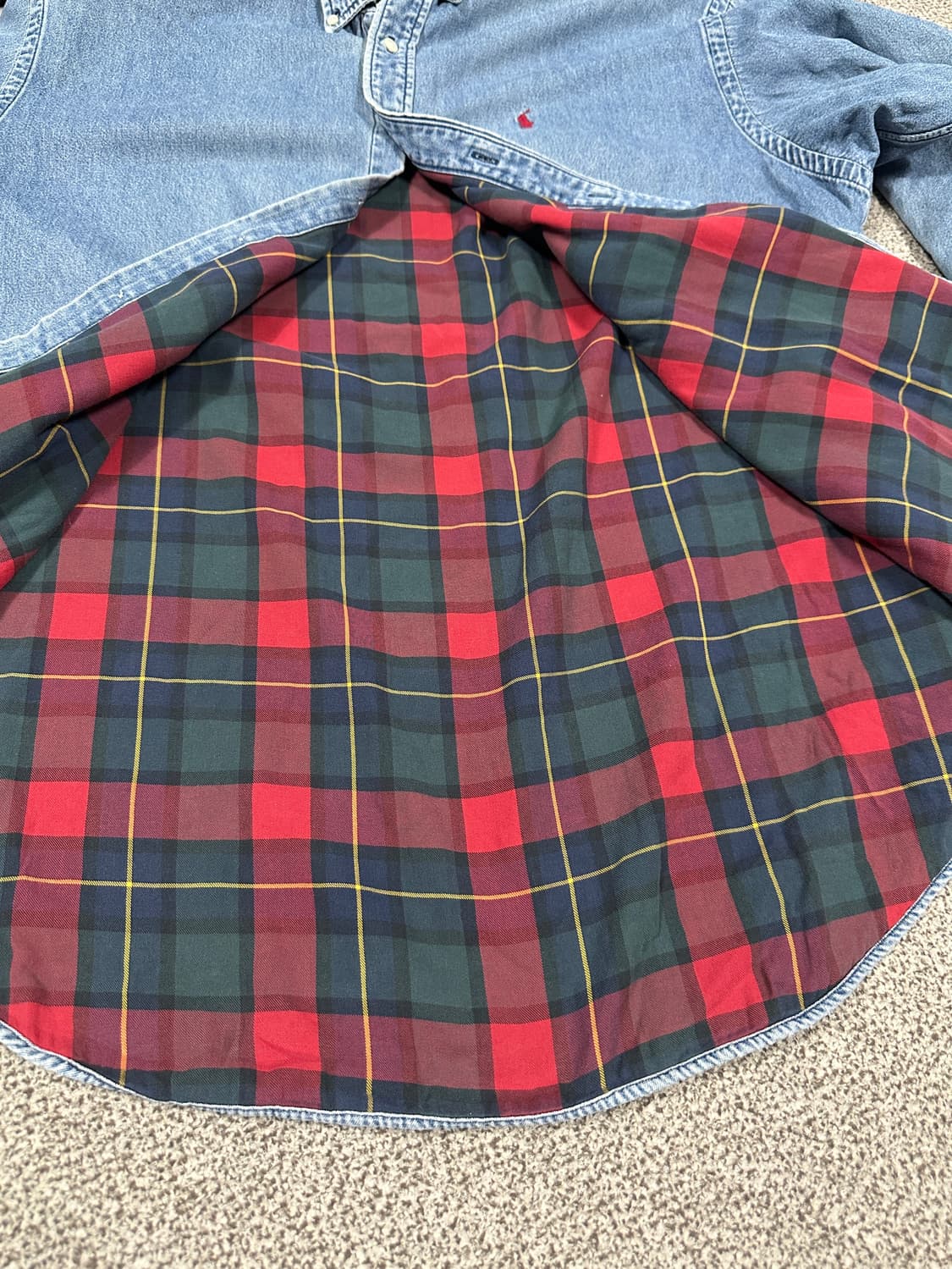 폴로 데님셔츠 XL 상품이미지10