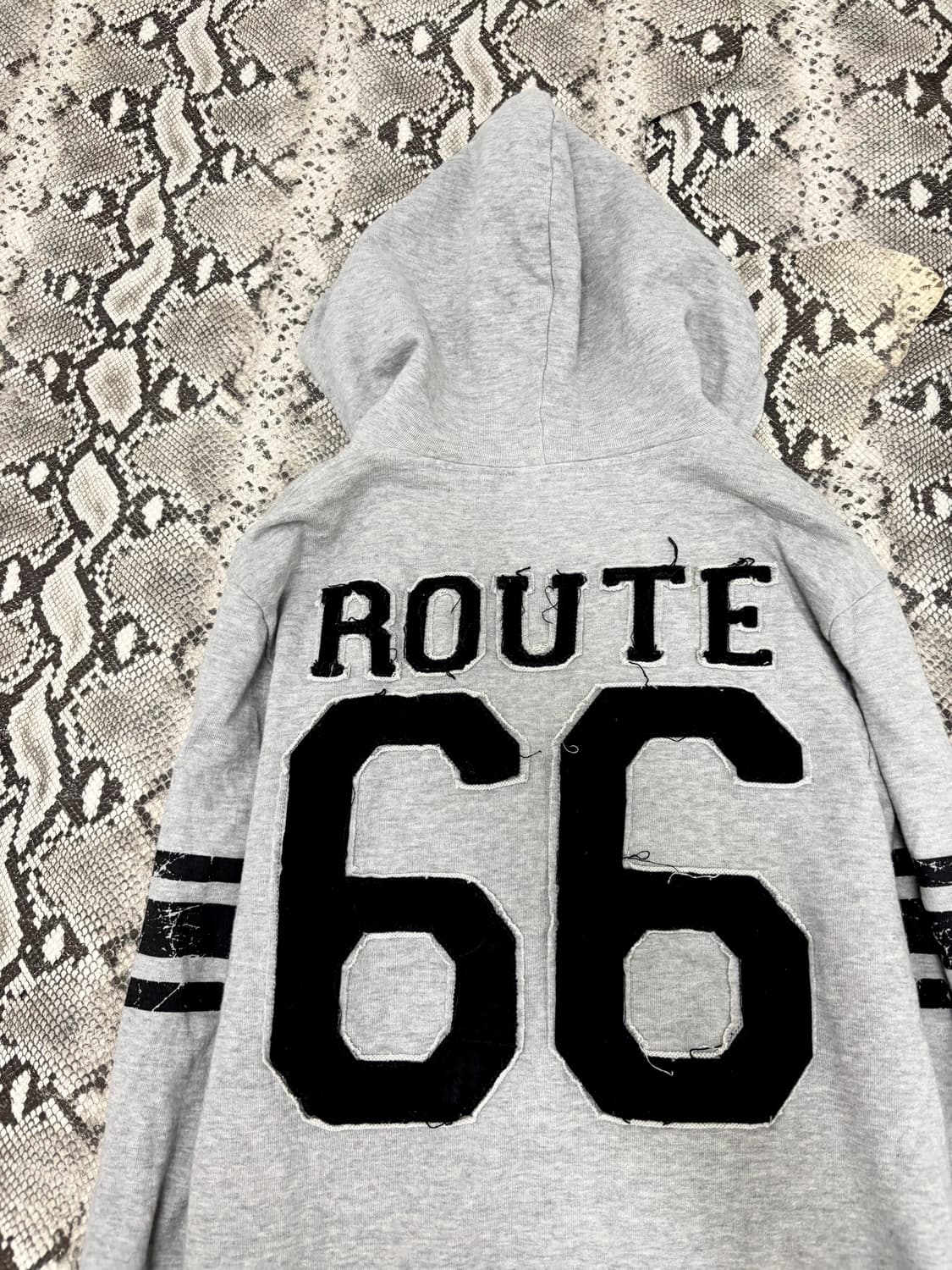 “Jackrose” Y2K Print 2-Way Hooded Zip Up 상품이미지8
